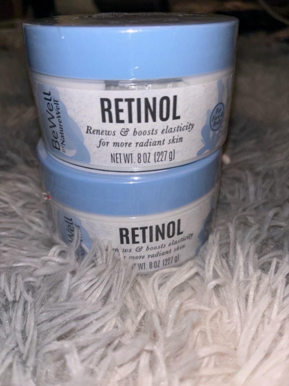 Retinol Face Cream Jar - Be Well NatureWell SET OF 2